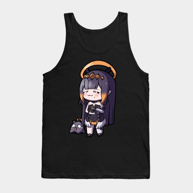 Chibi Ninomae Ina'nis - Hololive Tank Top by MangaXai